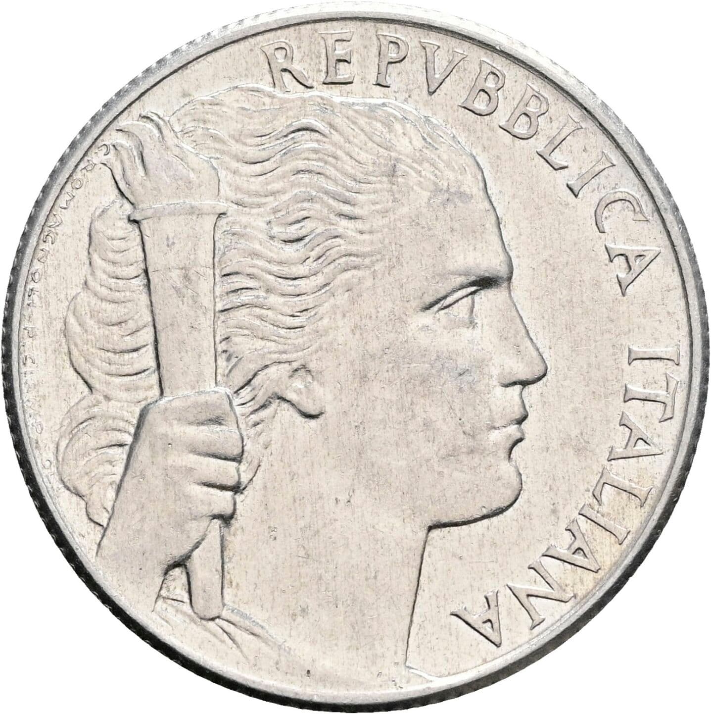 5 Lire 1949 – Vorderseite