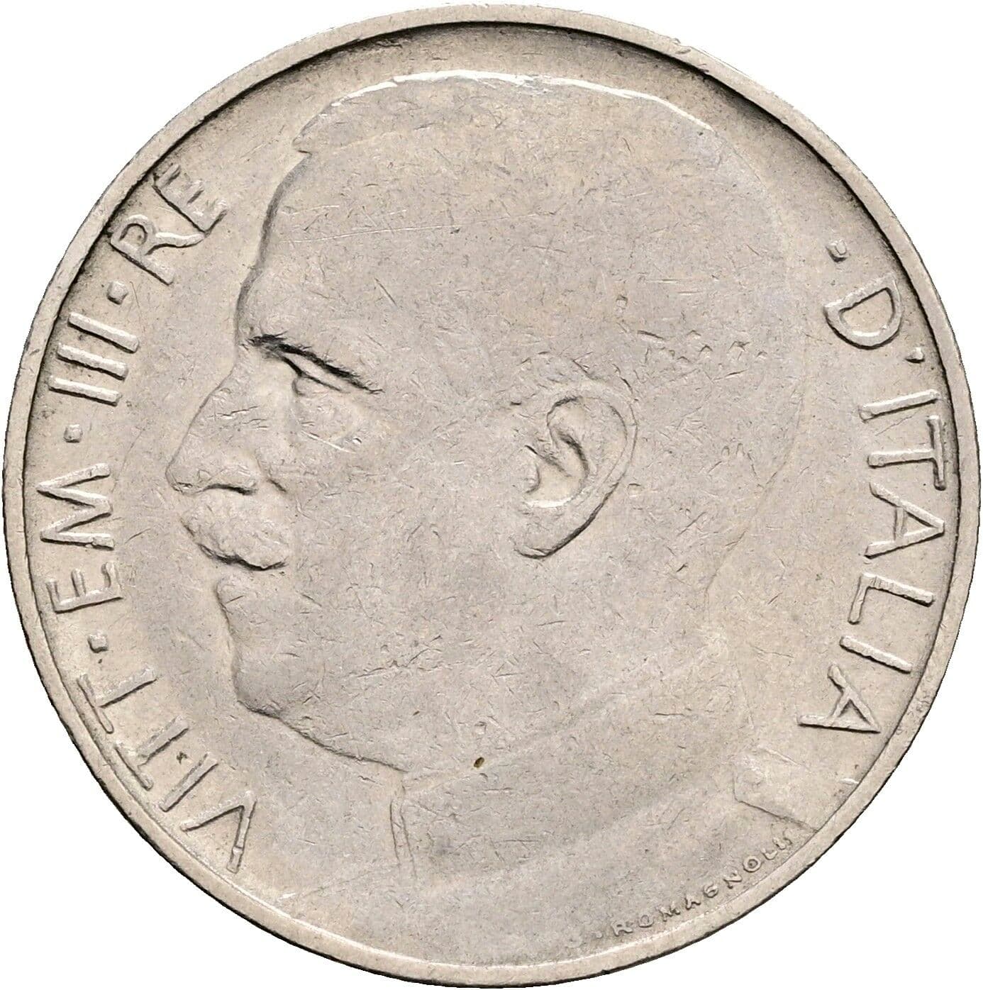 50 Centesimi Vittorio Emanuele III. 1900-1946 1919 – Vorderseite