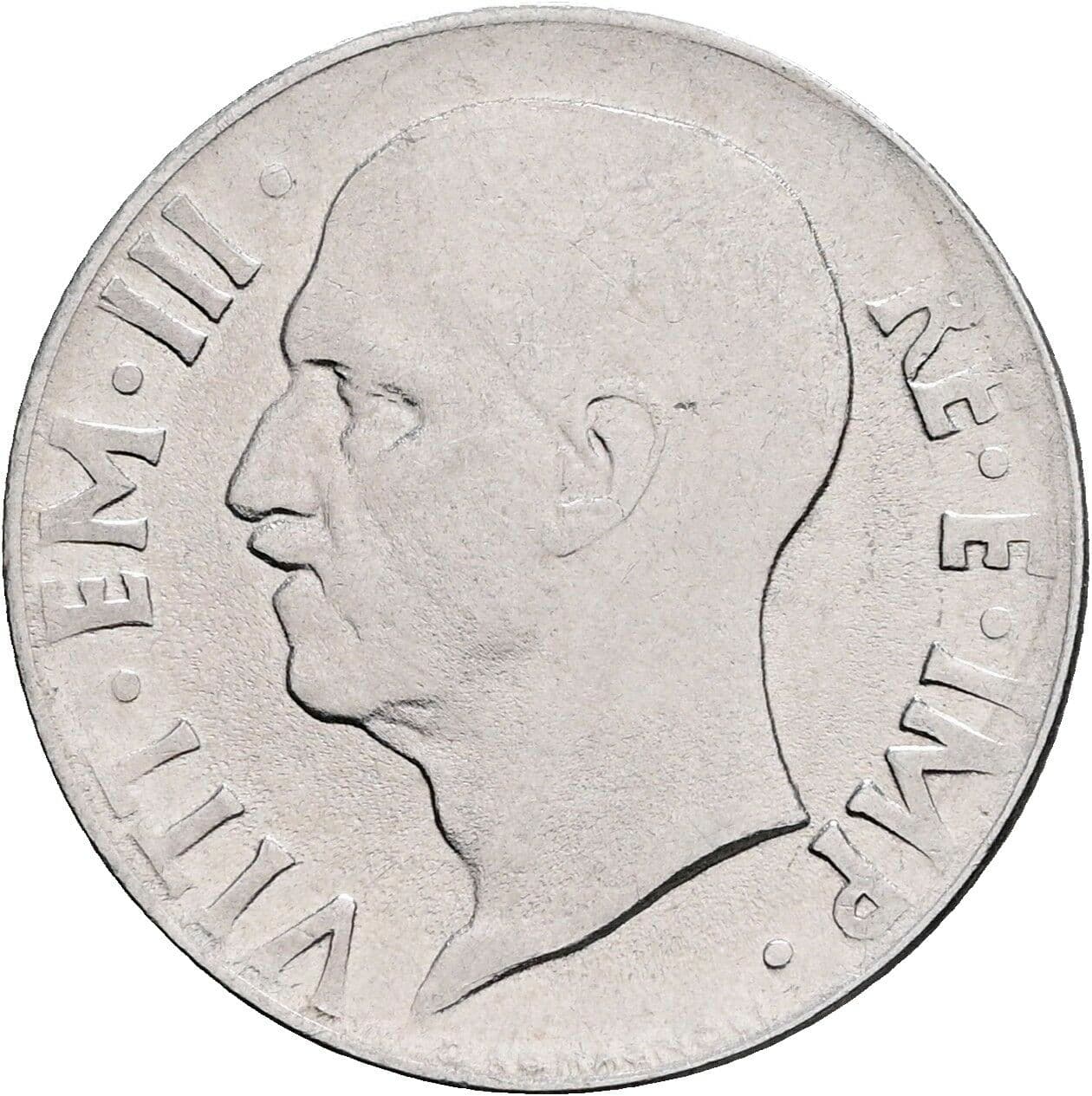 20 Centesimi Vittorio Emanuele III. 1900-1946 1940 – Vorderseite