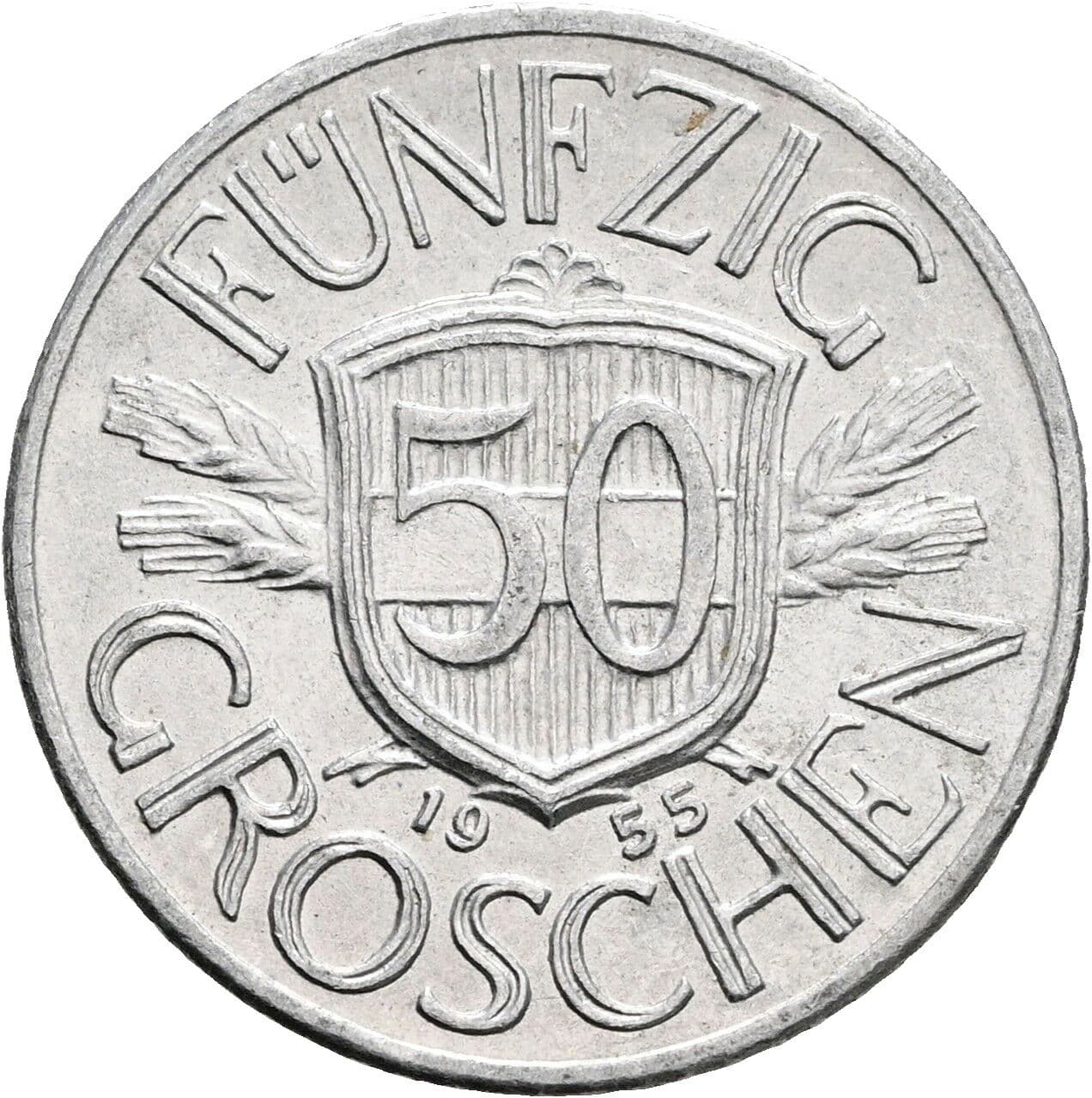 50 Groschen 1955 – Vorderseite