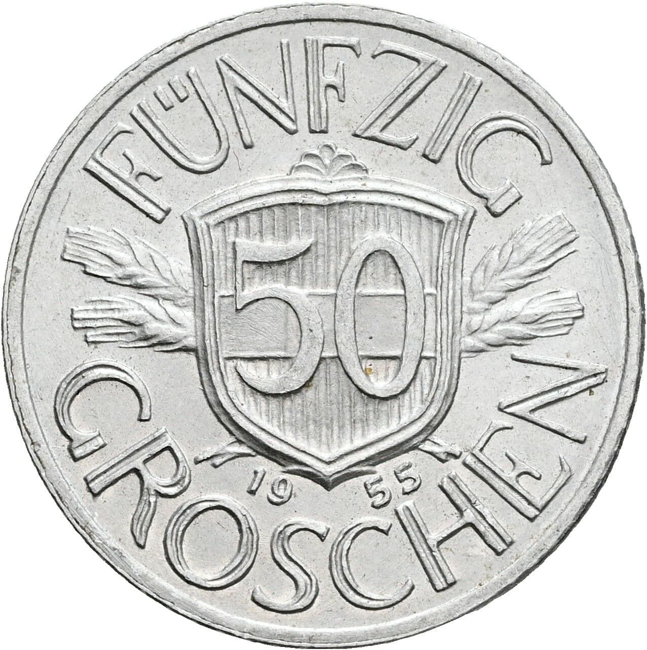 50 Groschen 1955 – Vorderseite