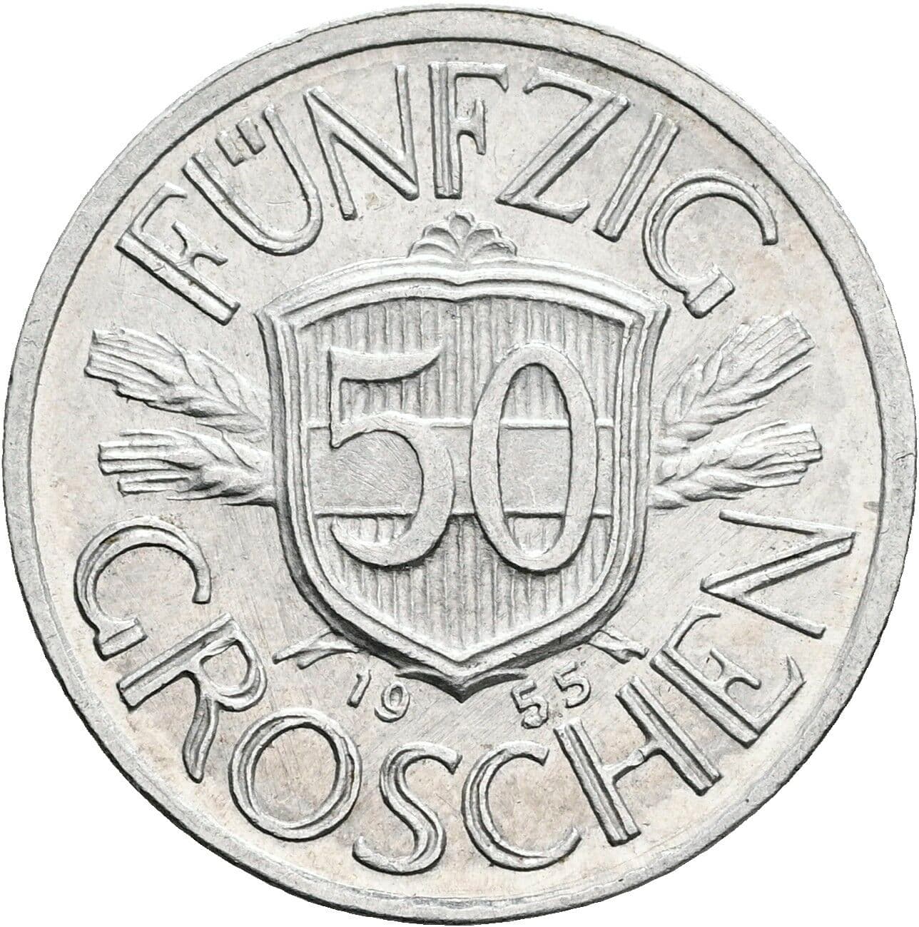 50 Groschen 1955 – Vorderseite