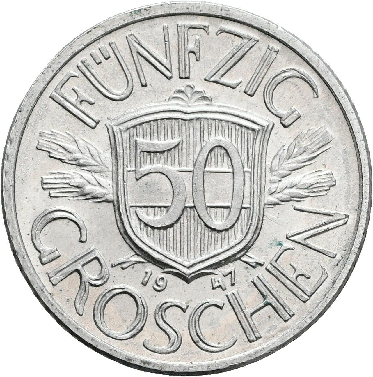 50 Groschen 1947 – Vorderseite