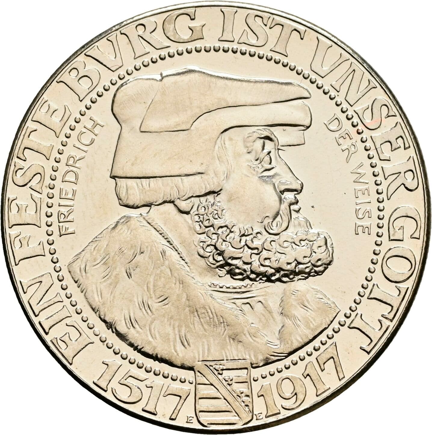 3 Mark Nachprägung 1917/2003 NP – Vorderseite