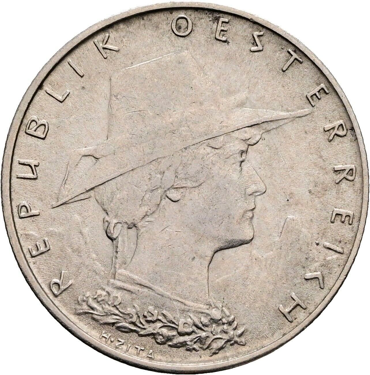 10 Groschen 1928 – Vorderseite