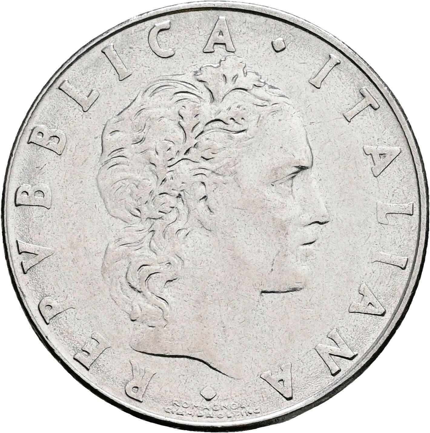 50 Lire 1979 – Vorderseite