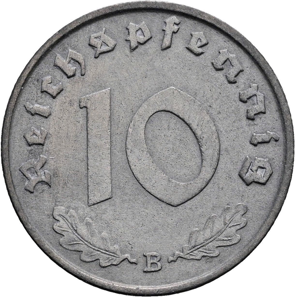 10 Reichspfennig 1941 B – Vorderseite