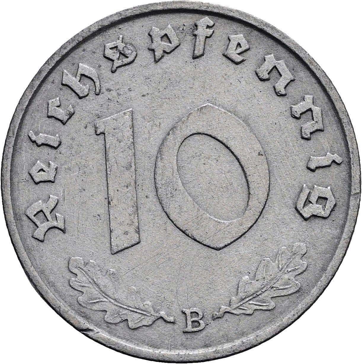 10 Reichspfennig 1941 B – Vorderseite