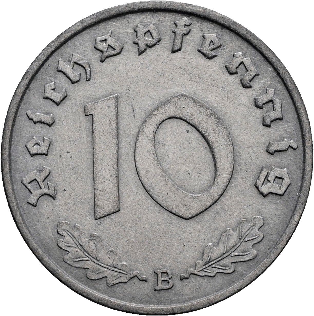 10 Reichspfennig 1941 B – Vorderseite
