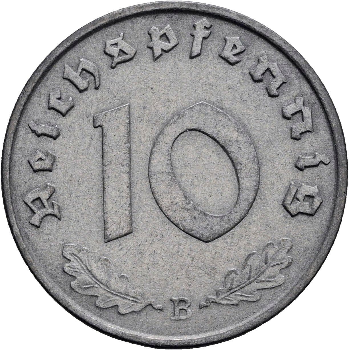 10 Reichspfennig 1941 B – Vorderseite