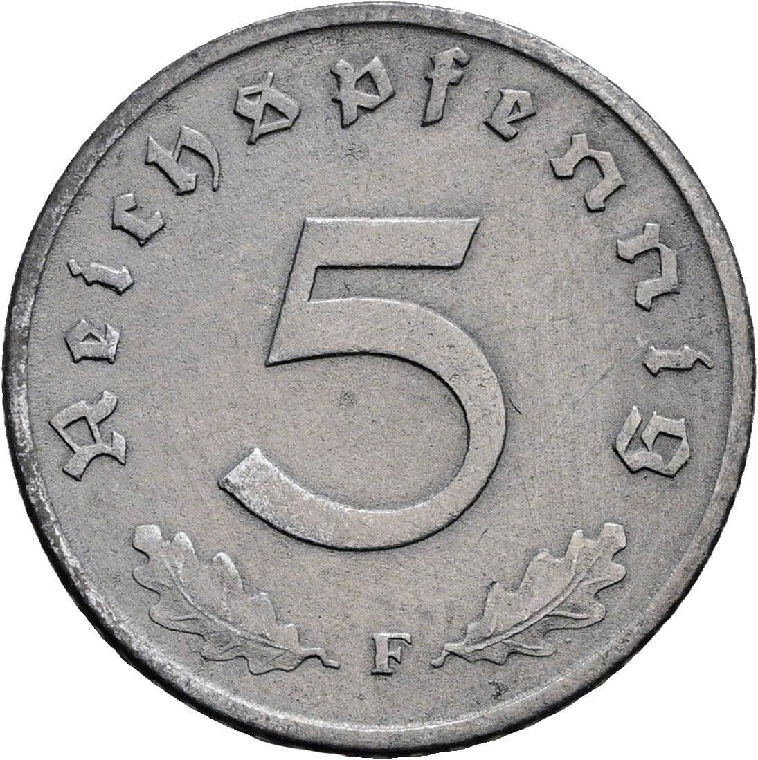 5 Reichspfennig 1941 F – Vorderseite