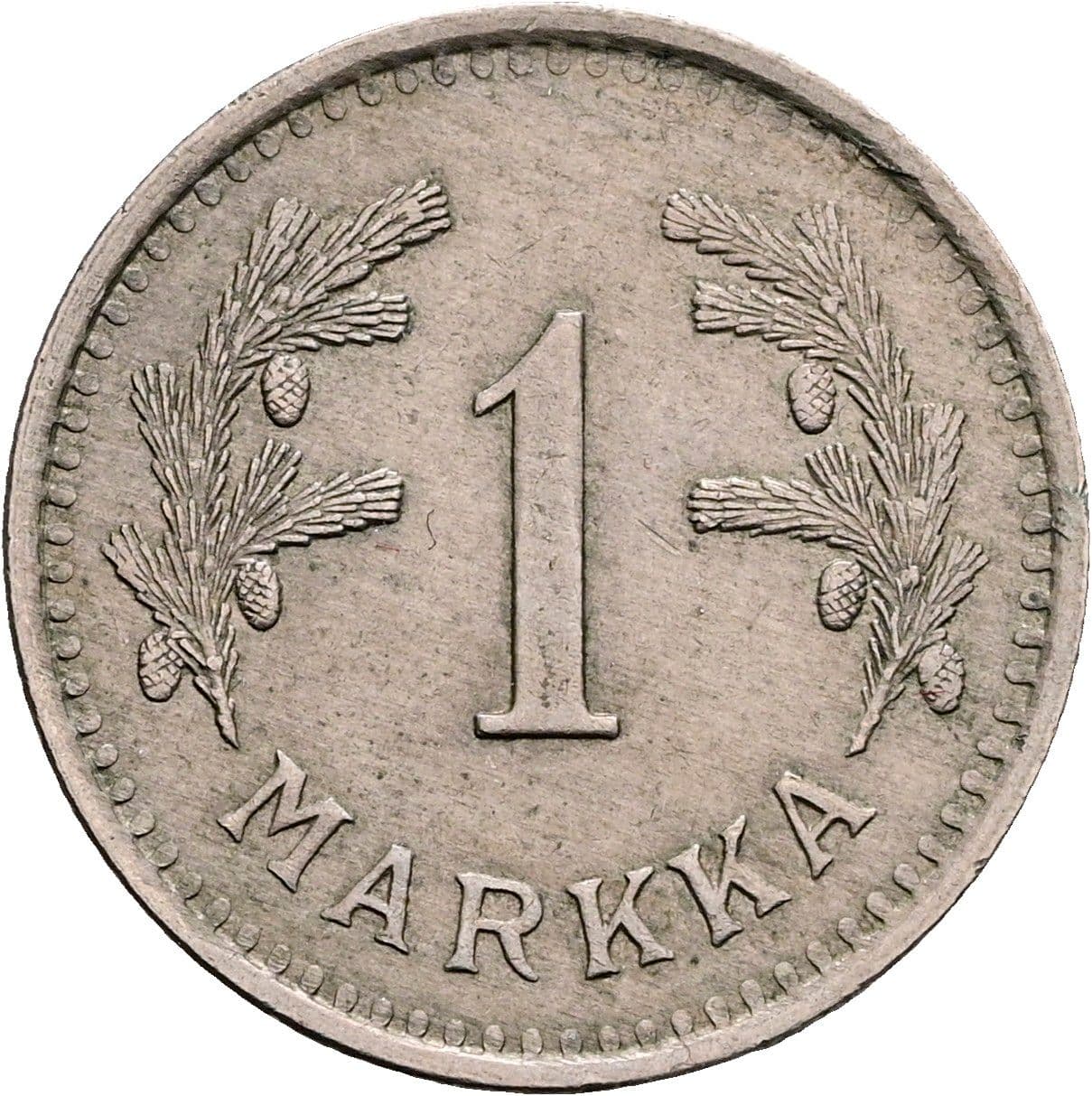 1 Markka 1930 S – Vorderseite