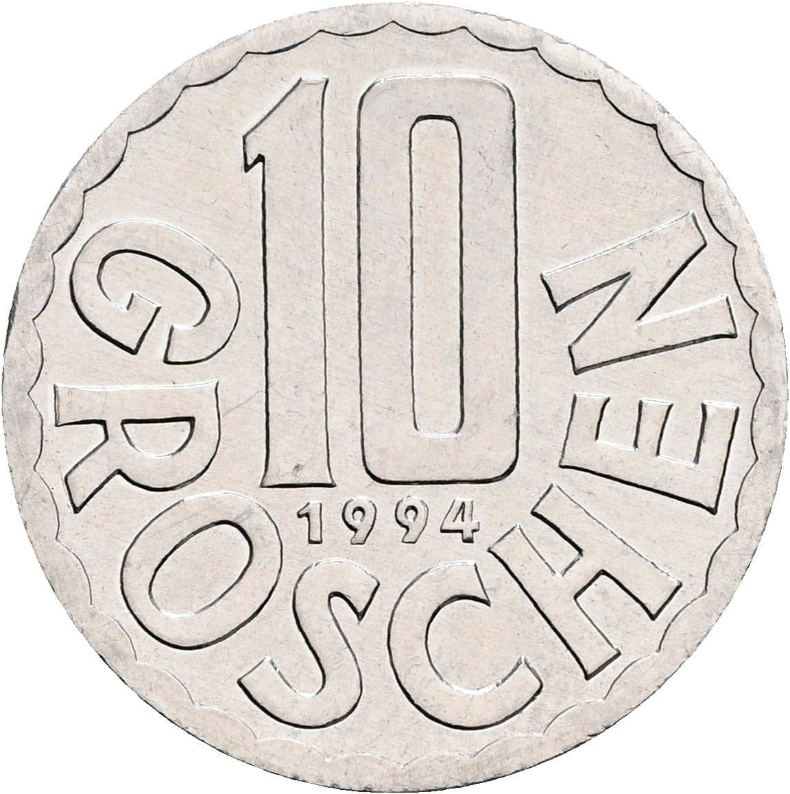 10 Groschen 1994 – Vorderseite