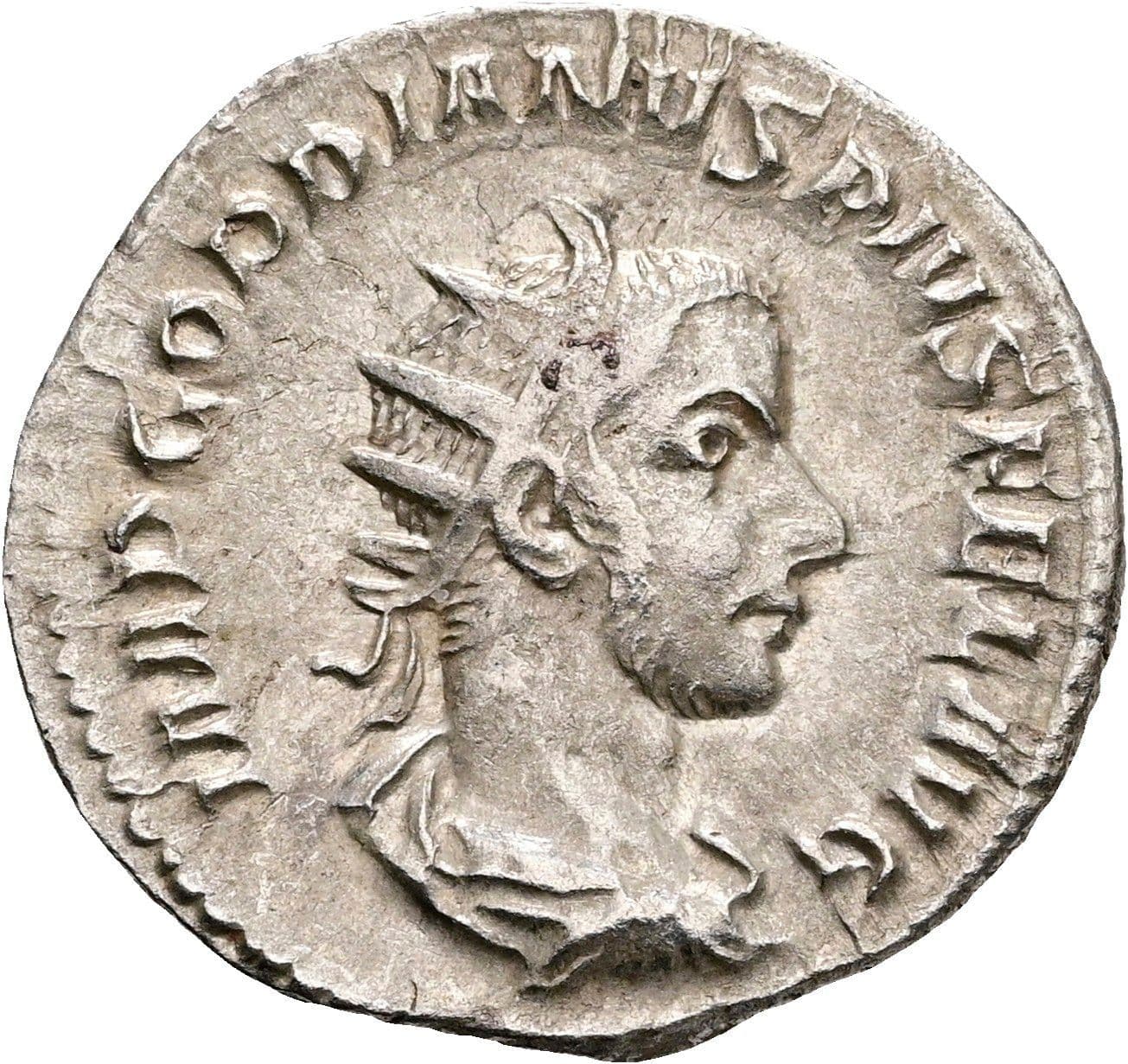 Antoninian Gordianus III. Pius 238-244 AC ohne Jahr – Vorderseite