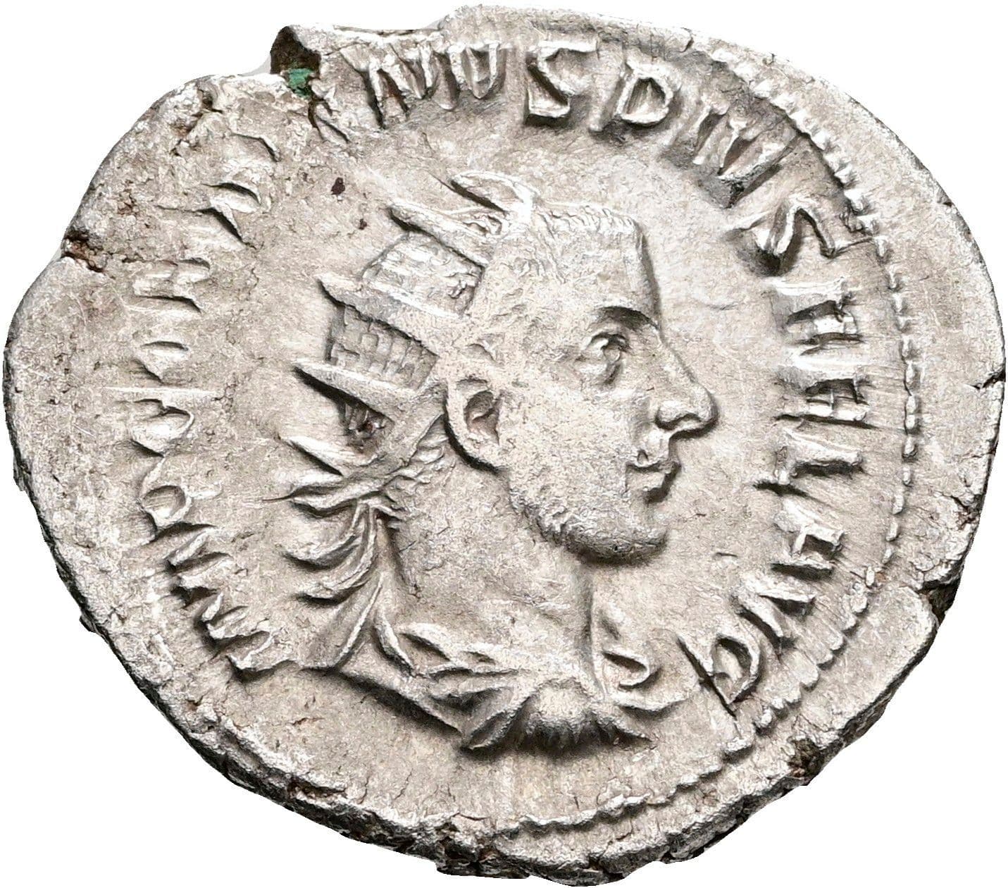 Antoninian Gordianus III. Pius 238-244 AC ohne Jahr – Vorderseite
