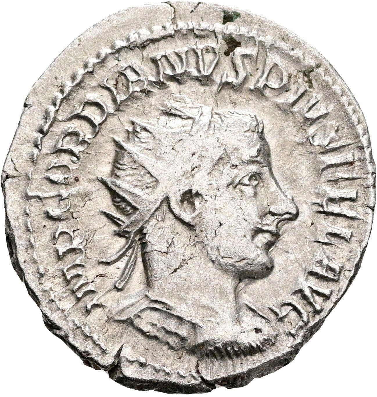 Antoninian Gordianus III. Pius 238-244 AC ohne Jahr – Vorderseite