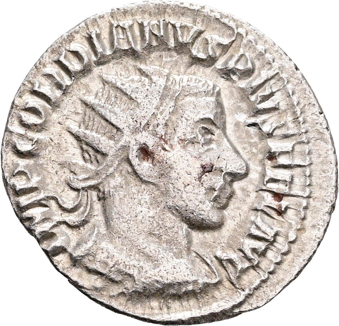 Antoninian Gordianus III. Pius 238-244 AC ohne Jahr – Vorderseite