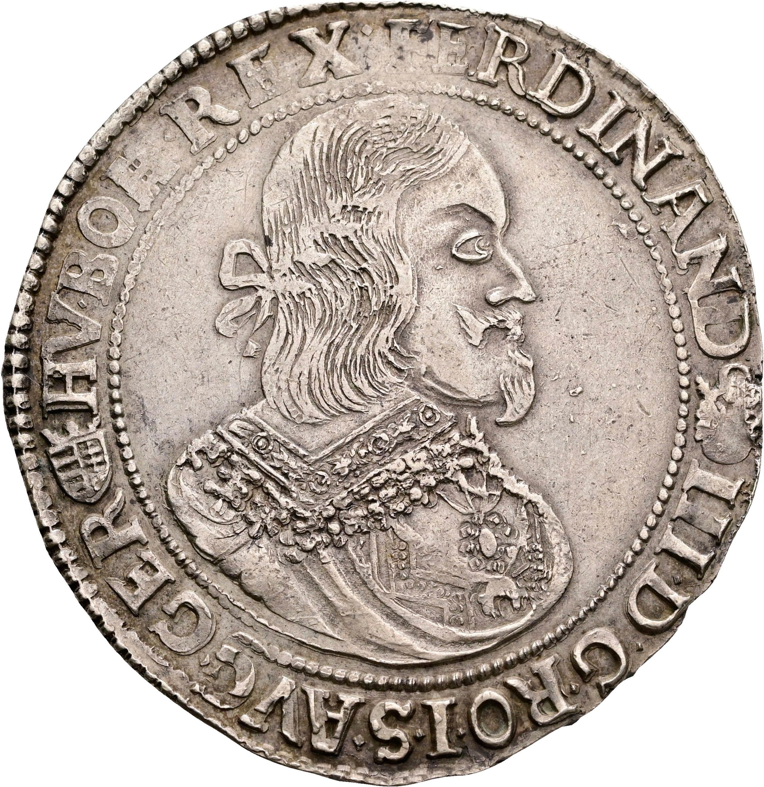 Taler Ferdinand III. 1637-1657 1653 KB – Vorderseite