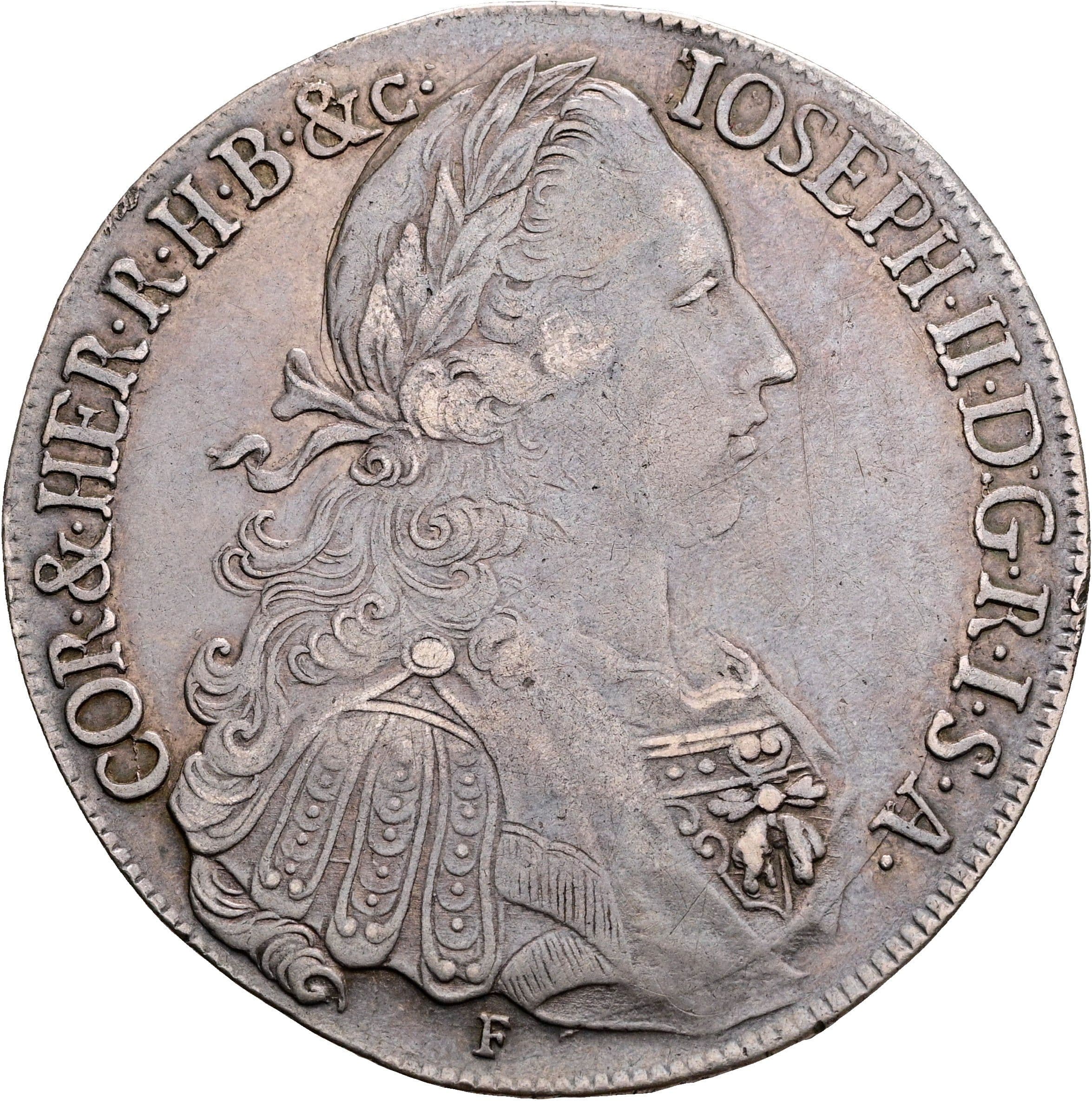 Taler Joseph II. 1765-1790 1771 F/ A-S – Vorderseite