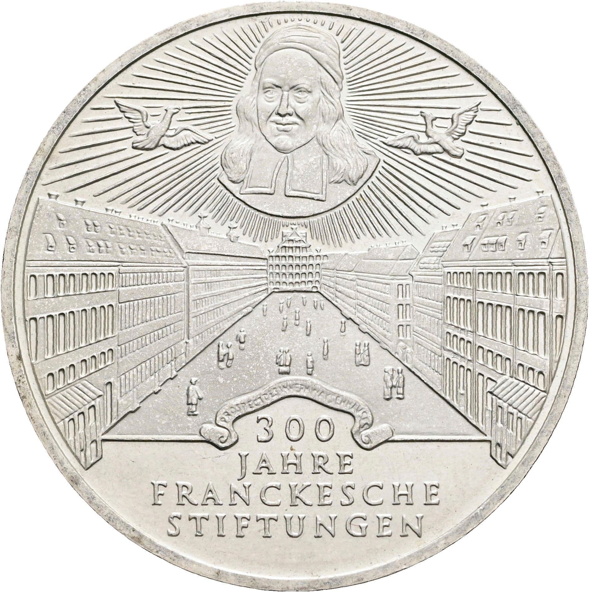10 Deutsche Mark 1998 A – Vorderseite