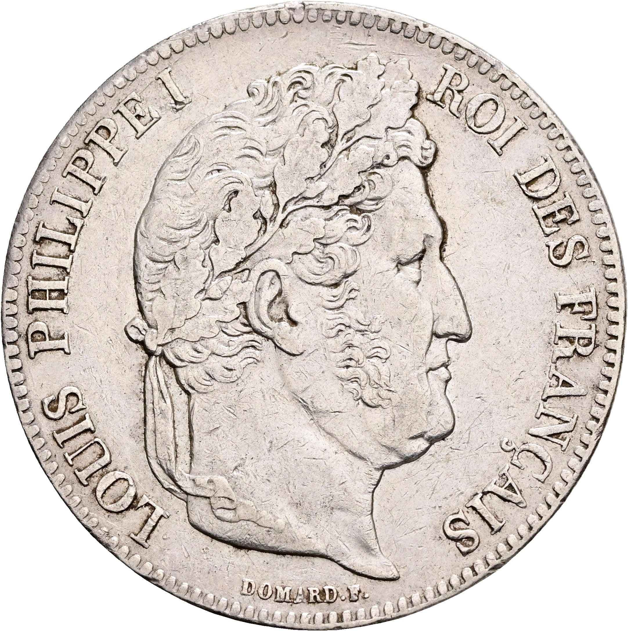 5 Francs Louis Philippe I. (1830-1848) 1839 BB – Vorderseite