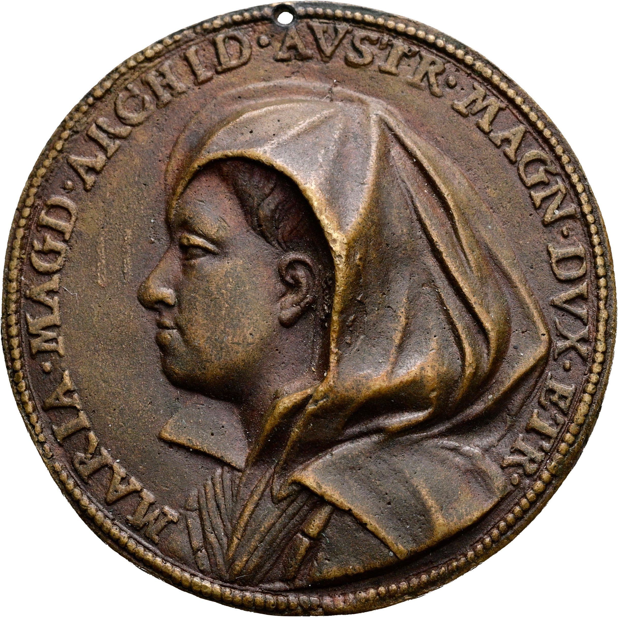 Bronzegussmedaille
