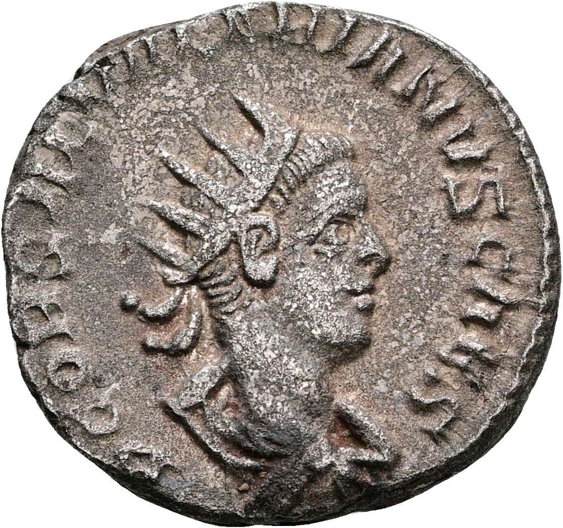 Antoninian Saloninus Caesar 258-260 AC Rom ohne Jahr – Vorderseite