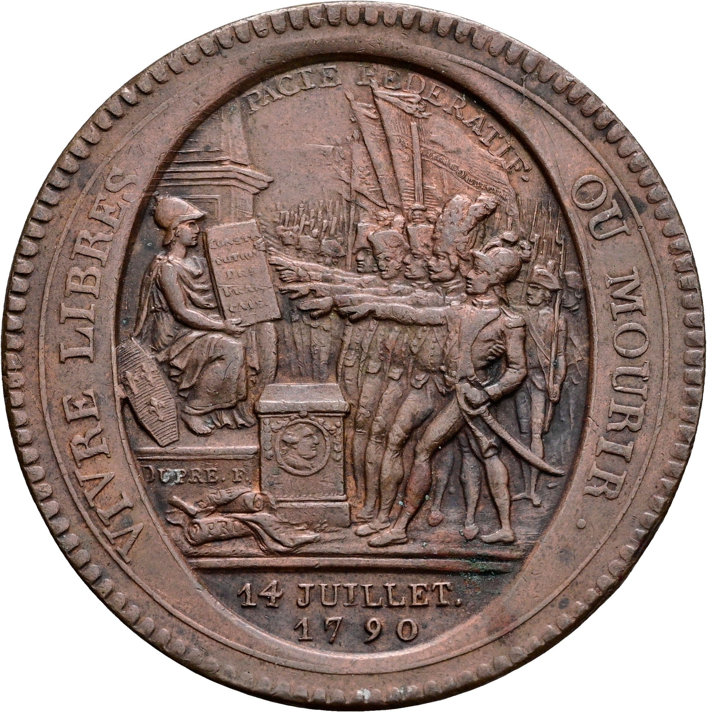 Monneron zu 5 Sols Ludwig XVI. 1774-1793 1792 – Vorderseite