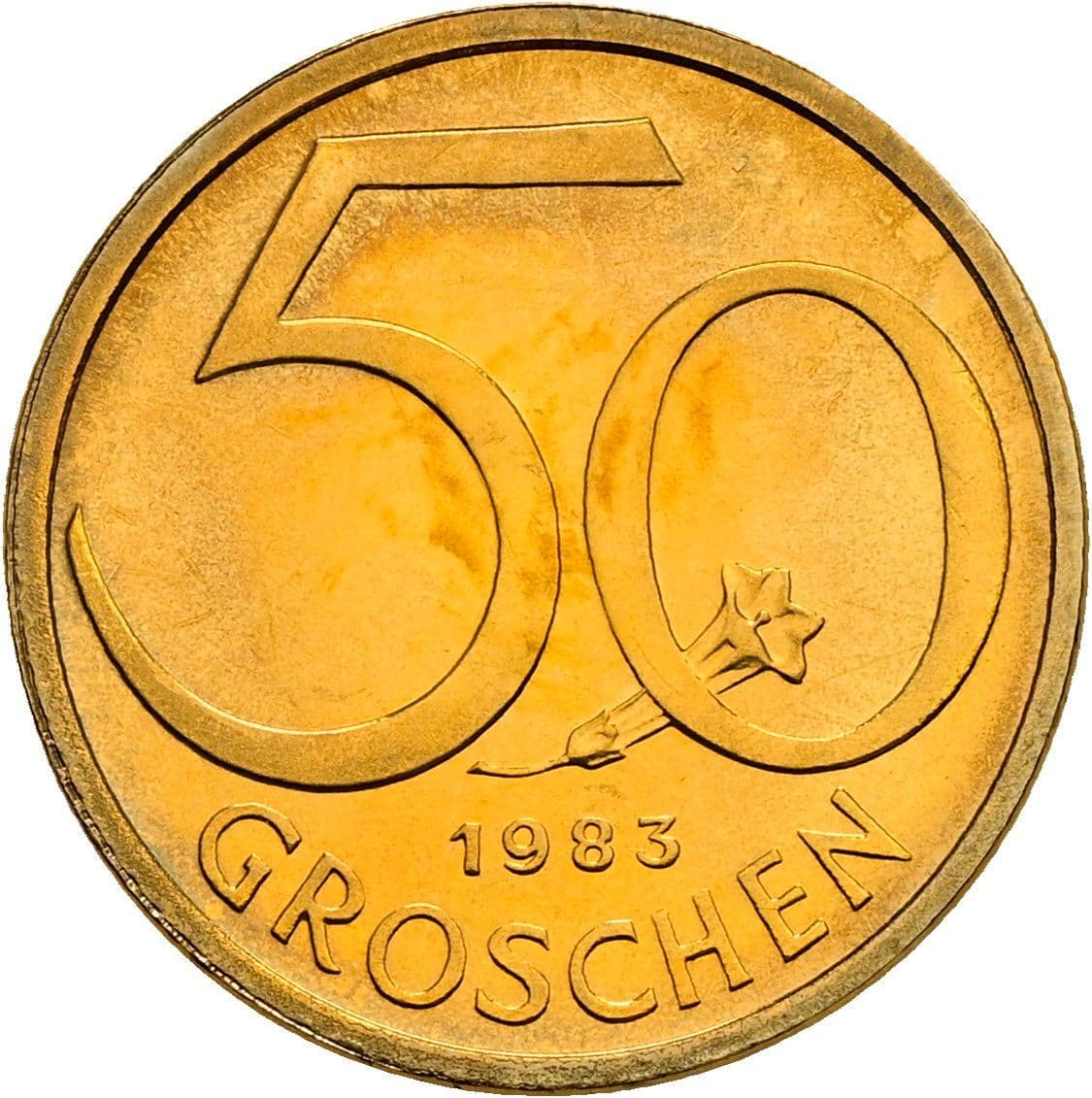 50 Groschen 1983 – Vorderseite