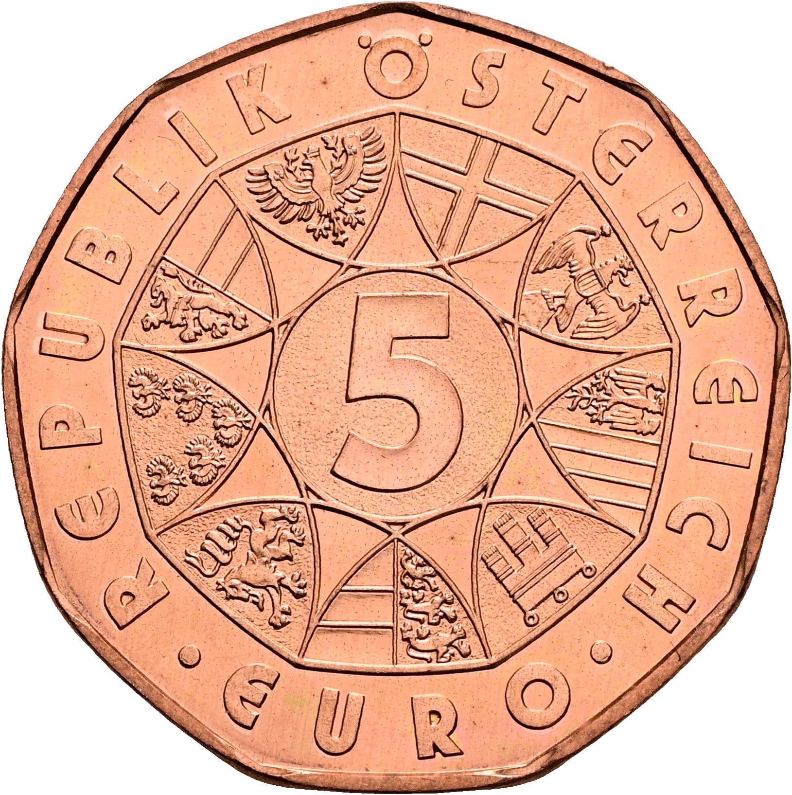 5 Euro 2014 – Vorderseite