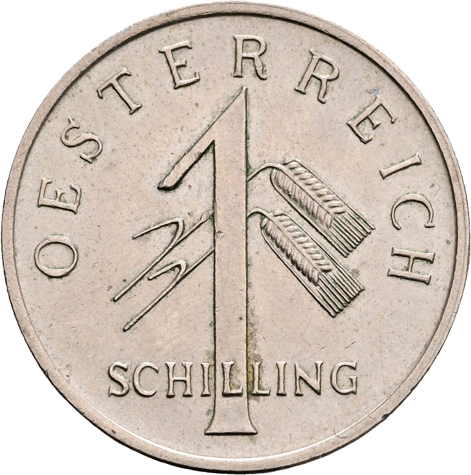 1 Schilling 1935 – Vorderseite