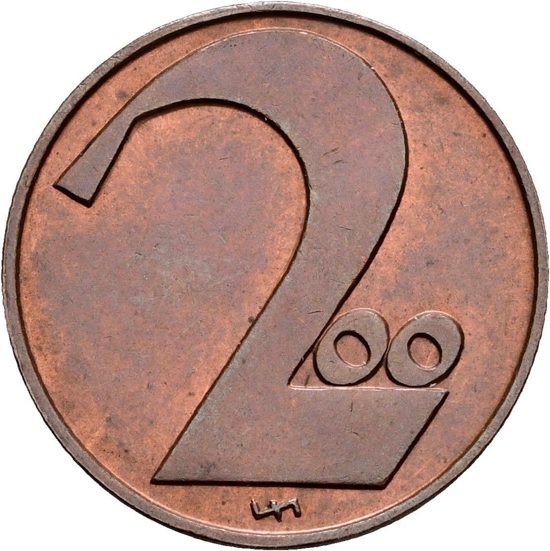 200 Kronen (= 2 Groschen)