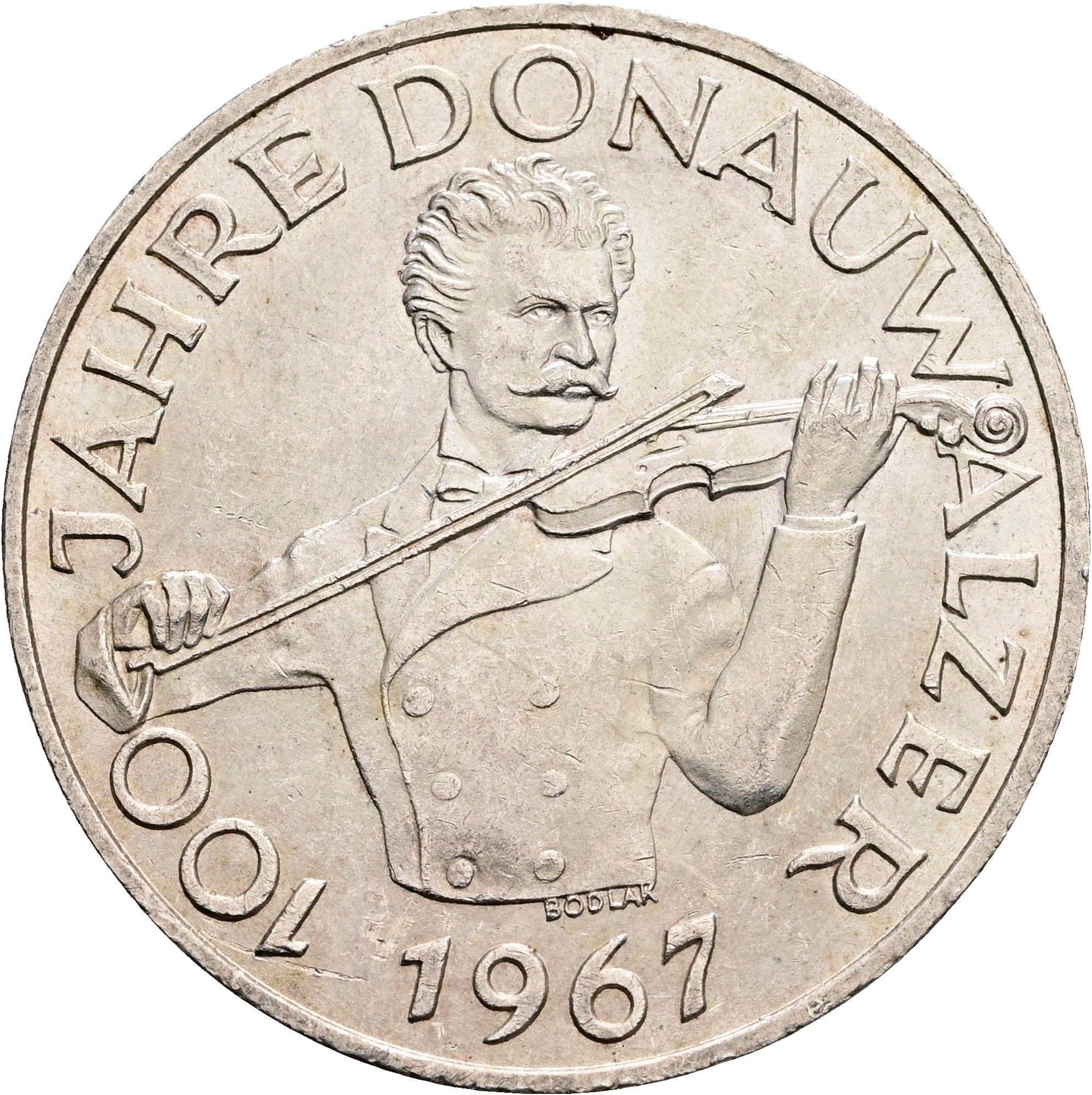 50 Schilling 1967 – Vorderseite