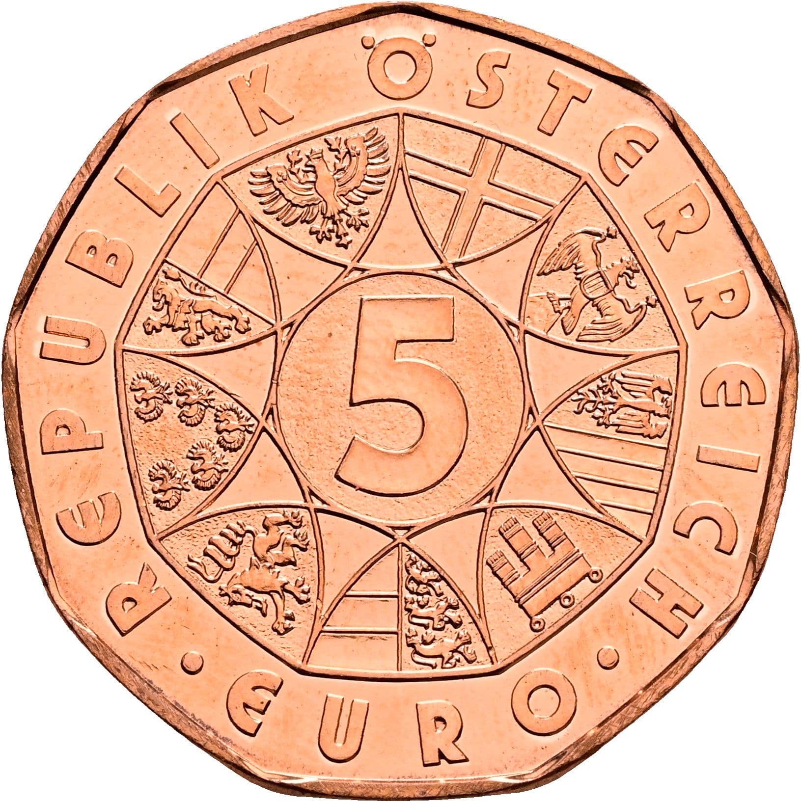 5 Euro 2013 – Vorderseite