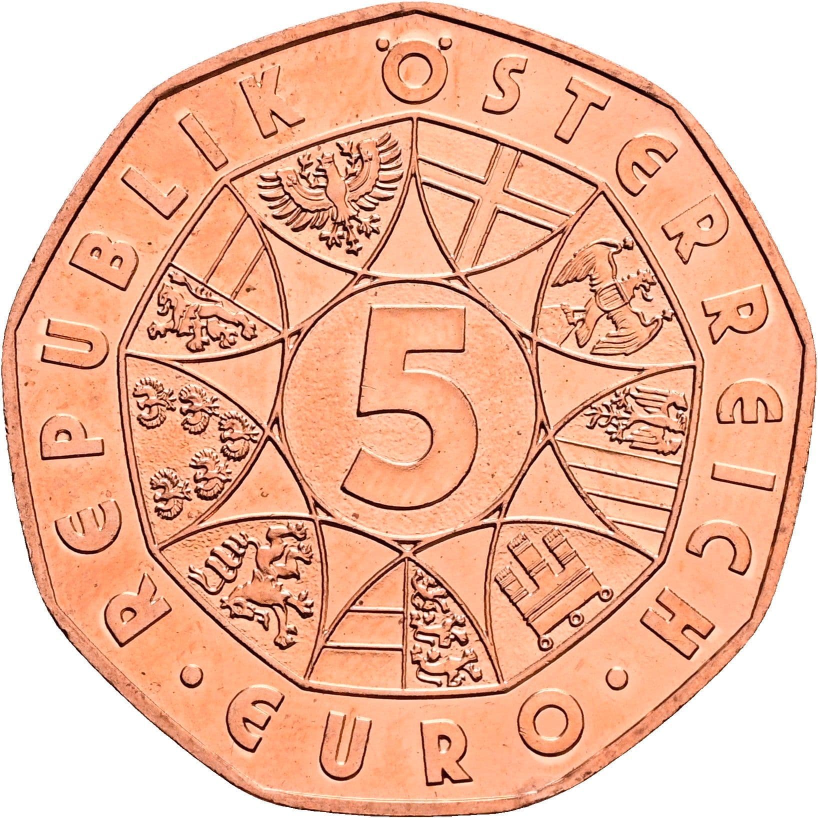 5 Euro 2012 – Vorderseite
