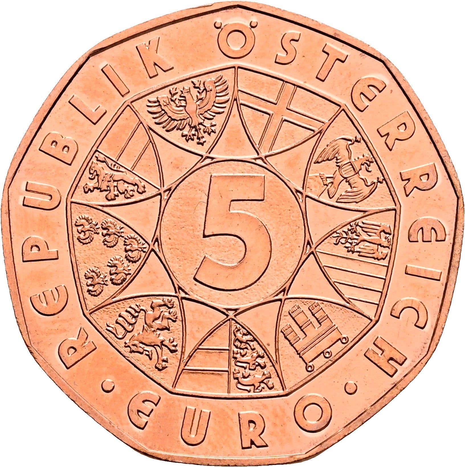 5 Euro 2012 – Vorderseite