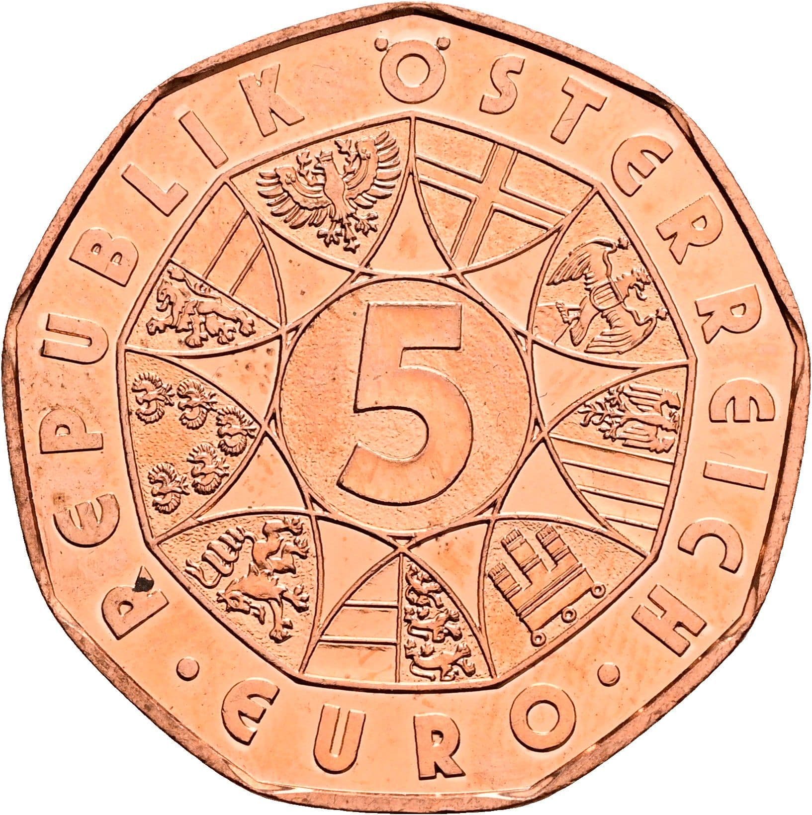5 Euro 2013 – Vorderseite