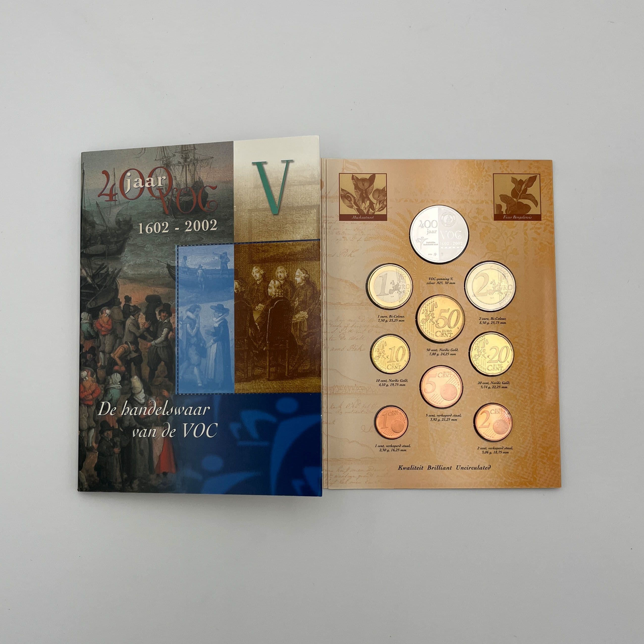 Euro KMS "Handelswaren der VOC" 2002 – Vorderseite