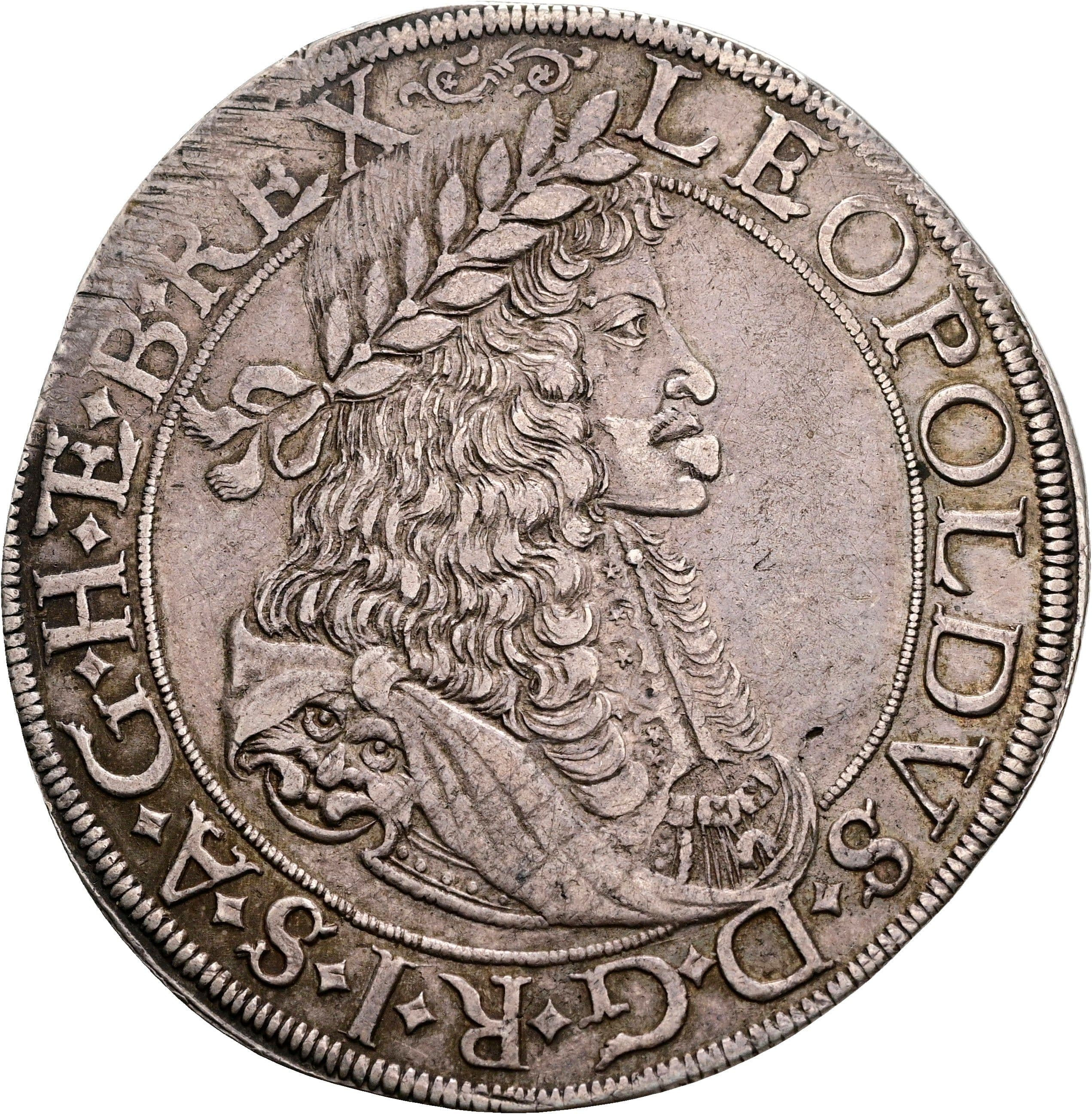 Taler Leopold I. 1657-1705 Wien 1676 – Vorderseite