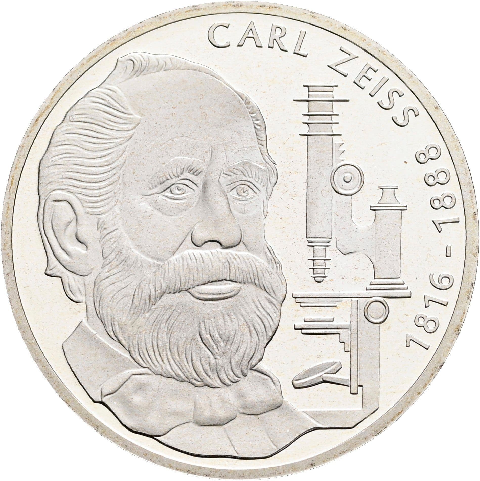 10 Deutsche Mark 1988 F – Vorderseite