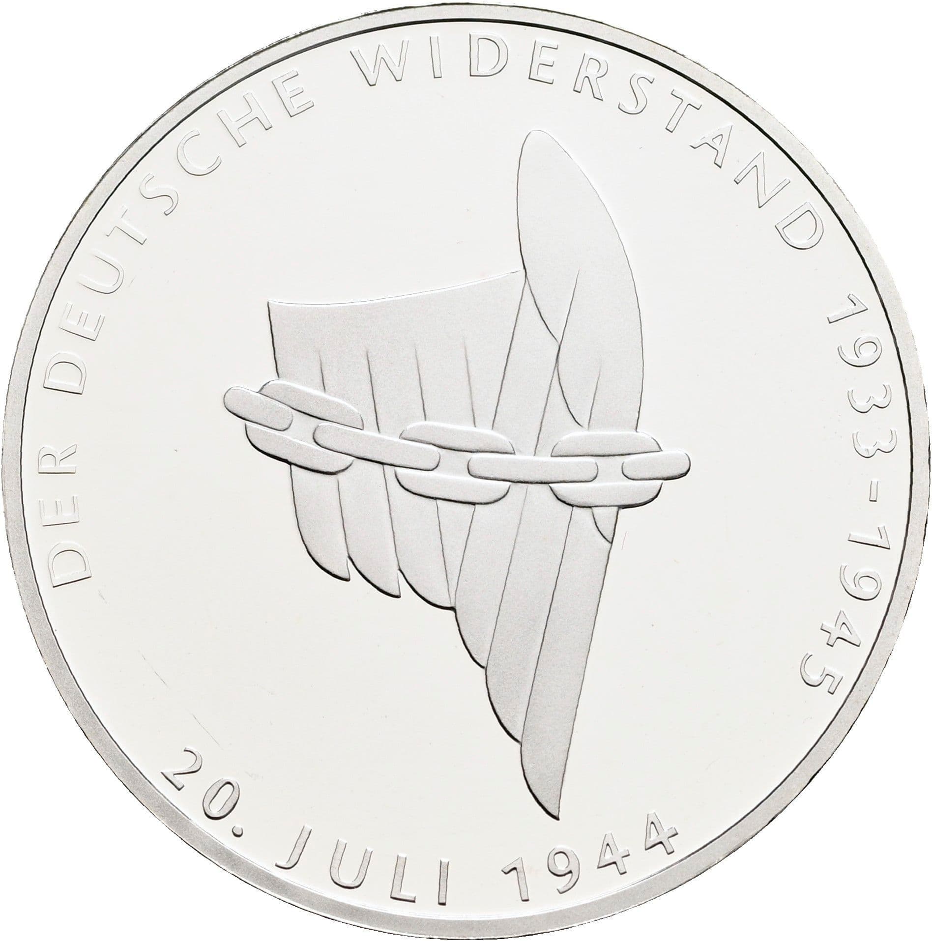 10 Deutsche Mark 1994 A – Vorderseite