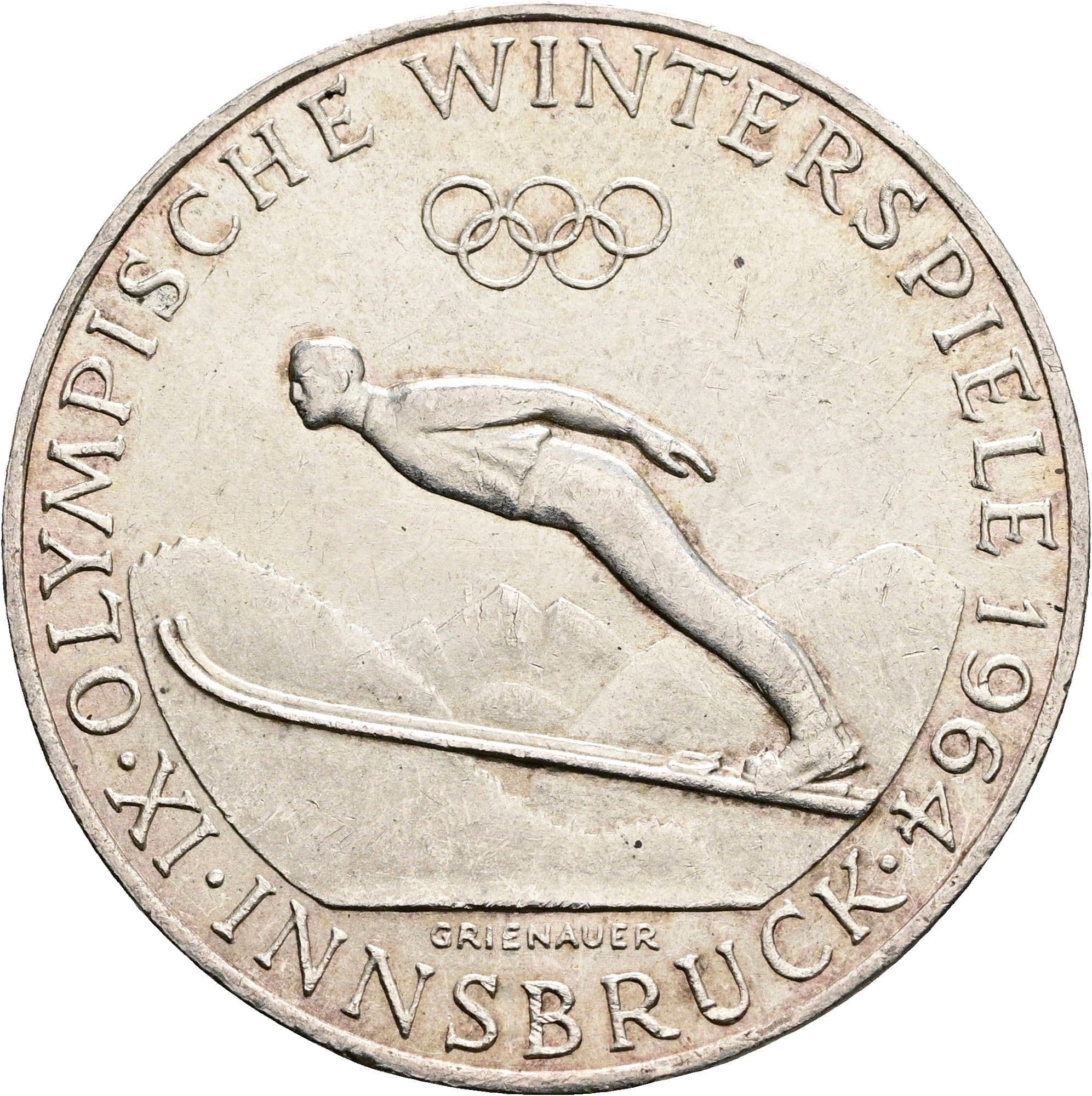 50 Schilling 1964 – Vorderseite