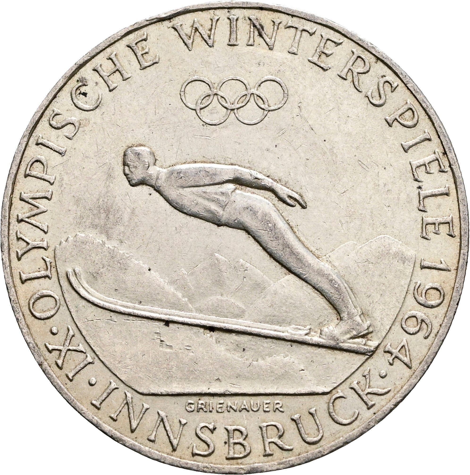50 Schilling 1964 – Vorderseite