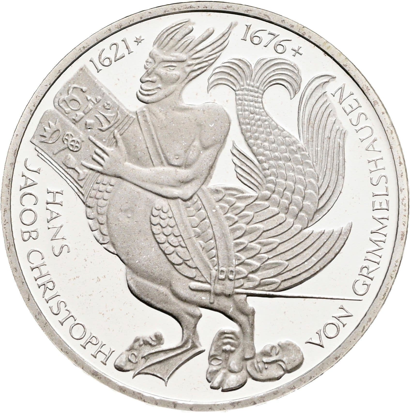 5 Deutsche Mark 1976 D – Vorderseite
