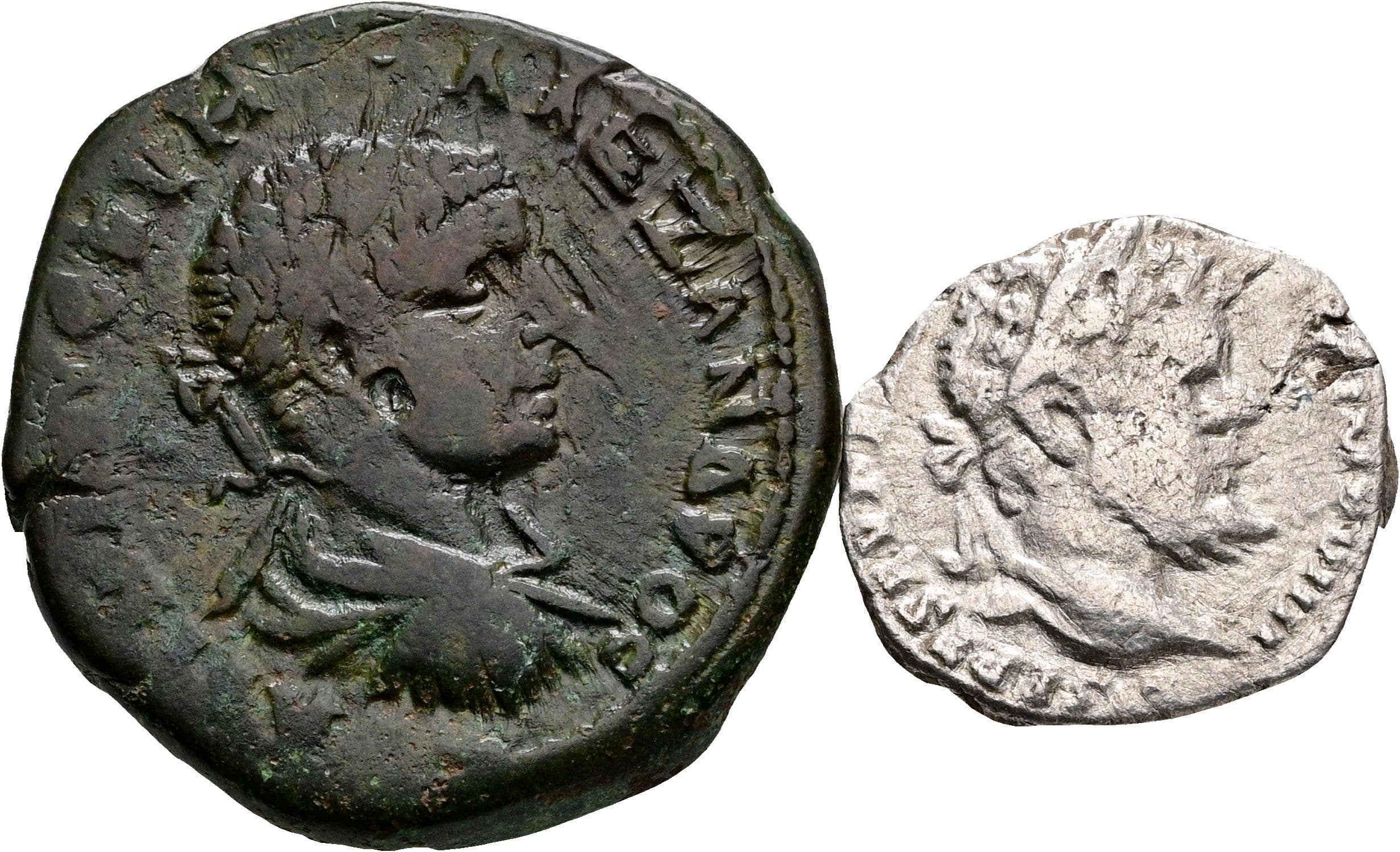 Lot Denar, AE Bronze – Vorderseite