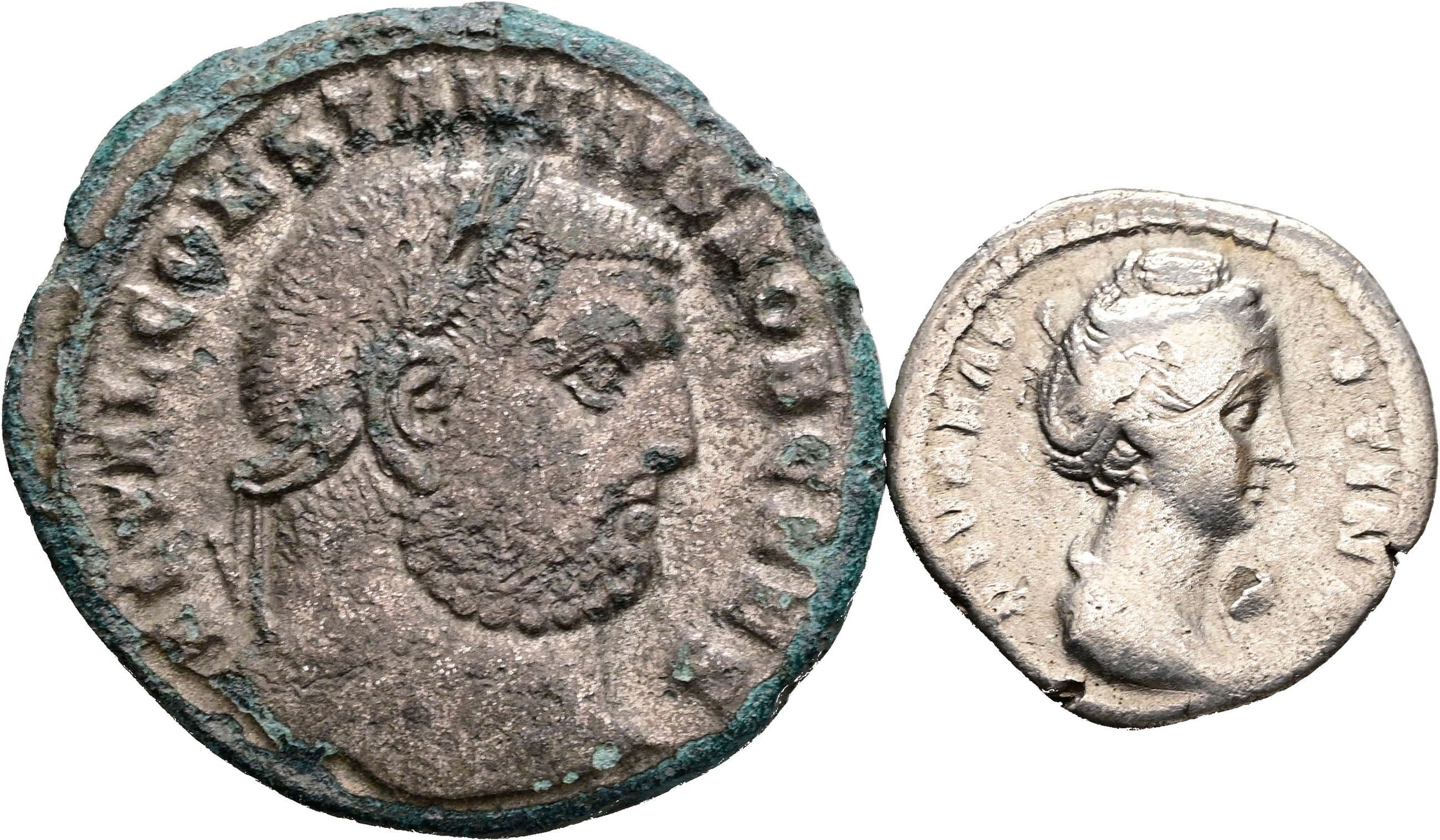 Großfollis und Denar – Vorderseite