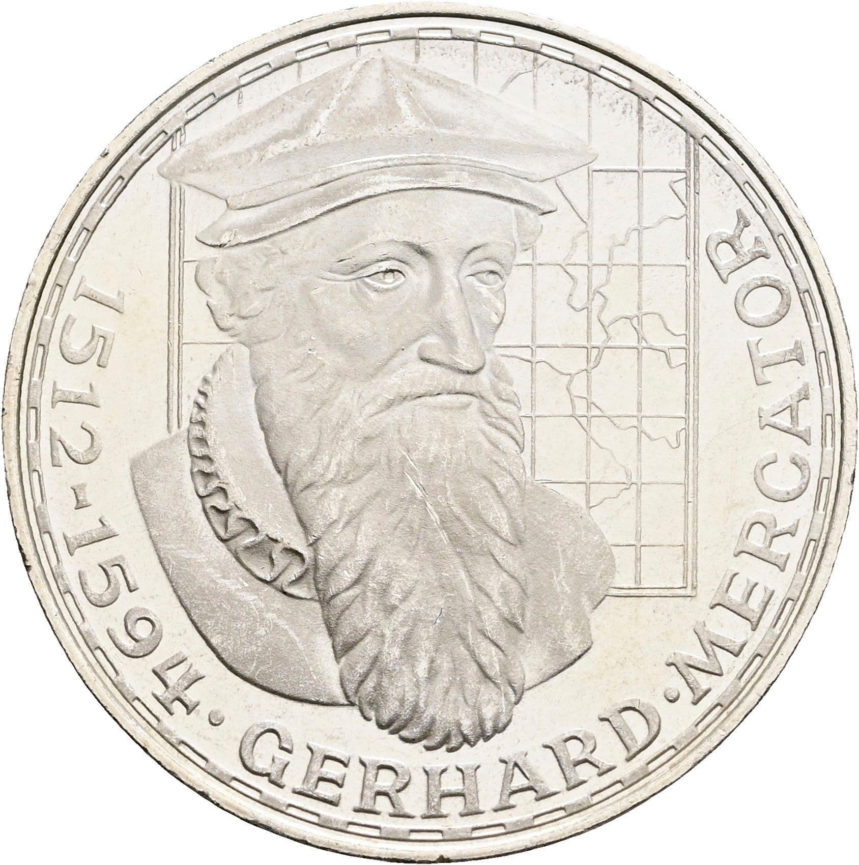 5 Deutsche Mark 1969 F – Vorderseite