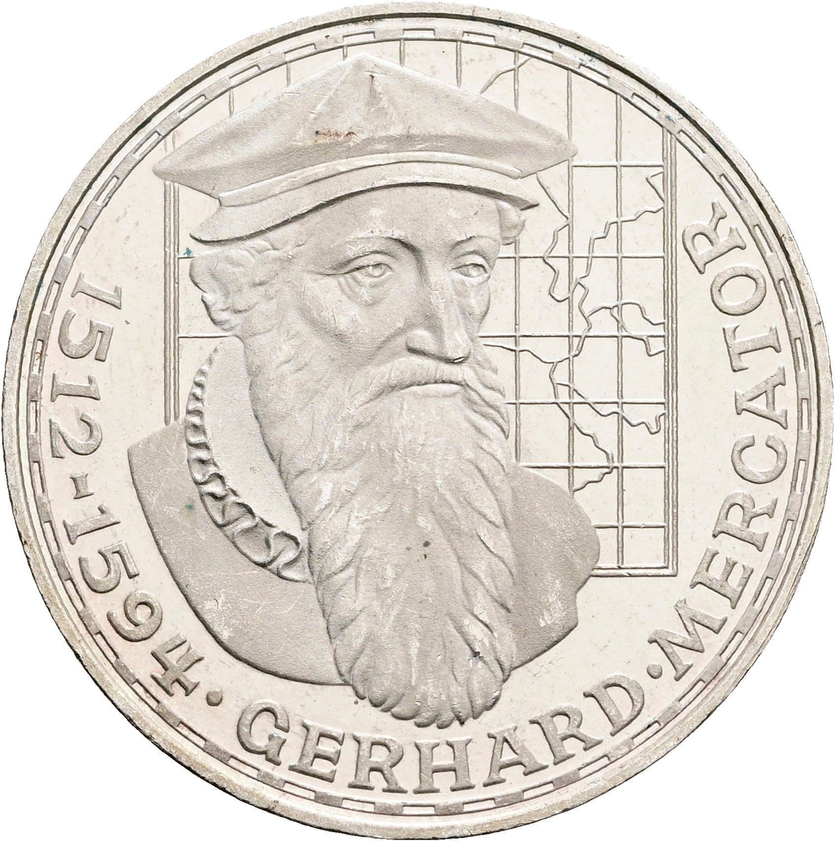 5 Deutsche Mark 1969 F – Vorderseite