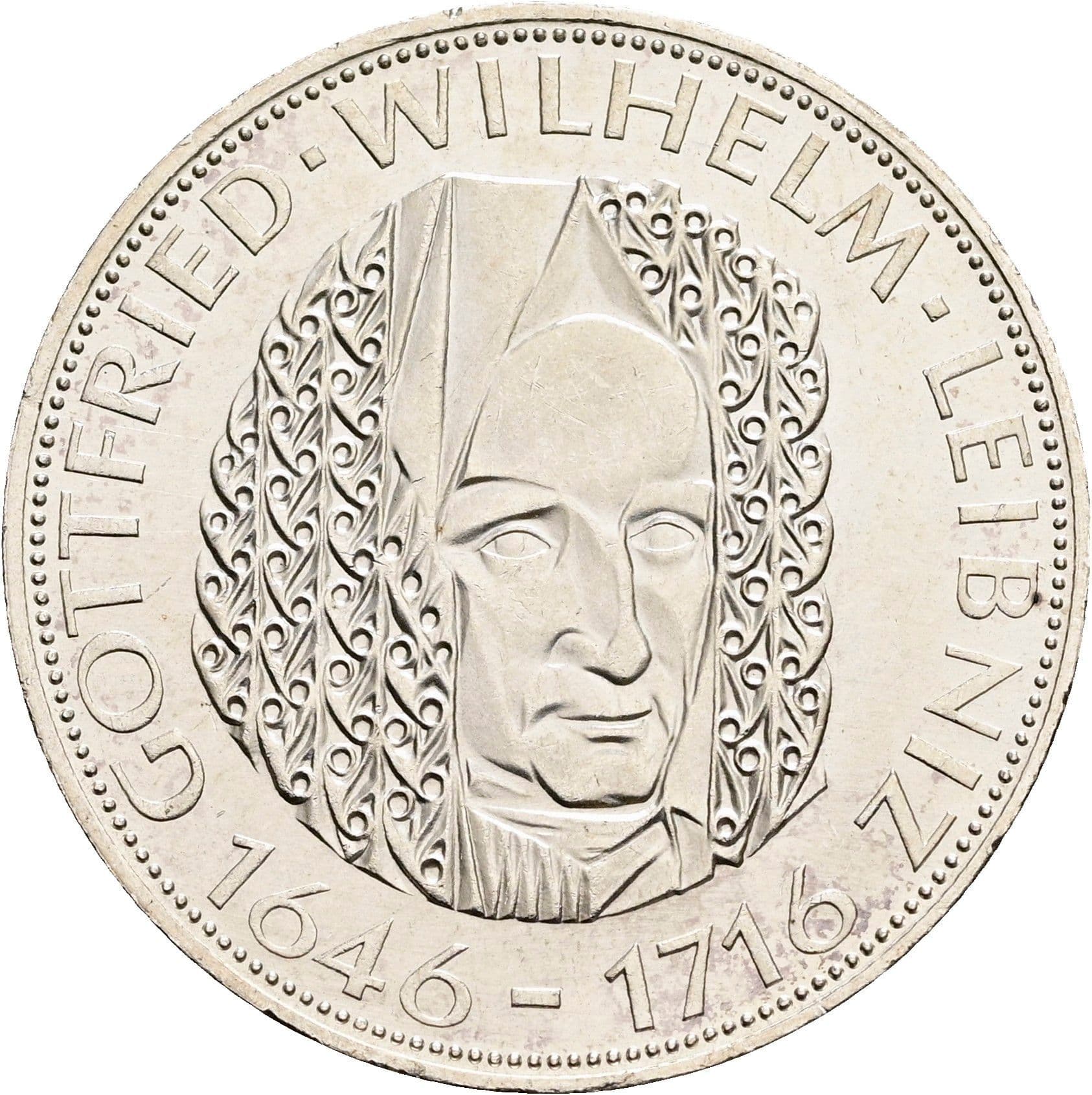 5 Deutsche Mark 1966 D – Vorderseite