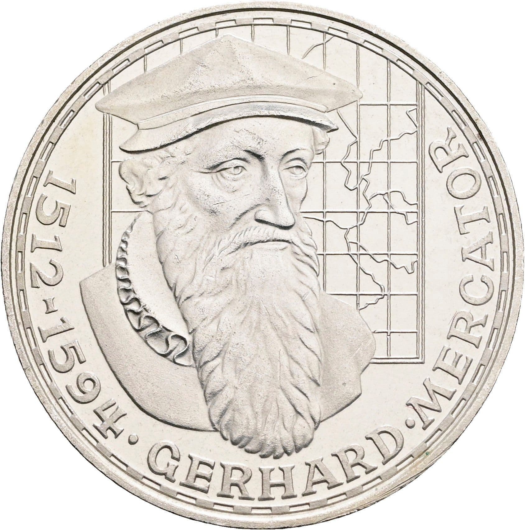 5 Deutsche Mark 1969 F – Vorderseite